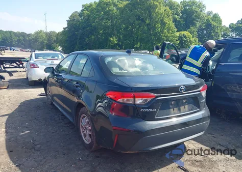 2020 Toyota Corolla Hybrid Le from USA, damaged, VIN JTDEBRBE9LJ014524